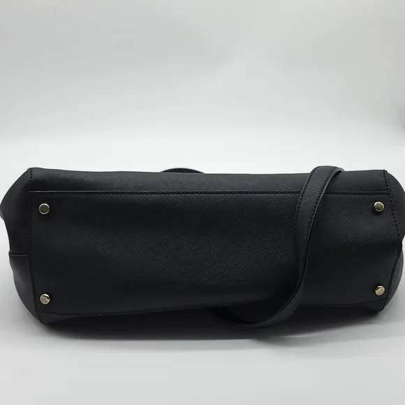 Kate Spade New York Black Leighann Laurel Way Lane Satchel Shoulder Bag Handbag - Picture 8 of 16